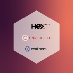 Exothera HeX,Exothera,Univercells, partenaires